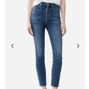 Olivia High Rise Slim crop in Solo size 25